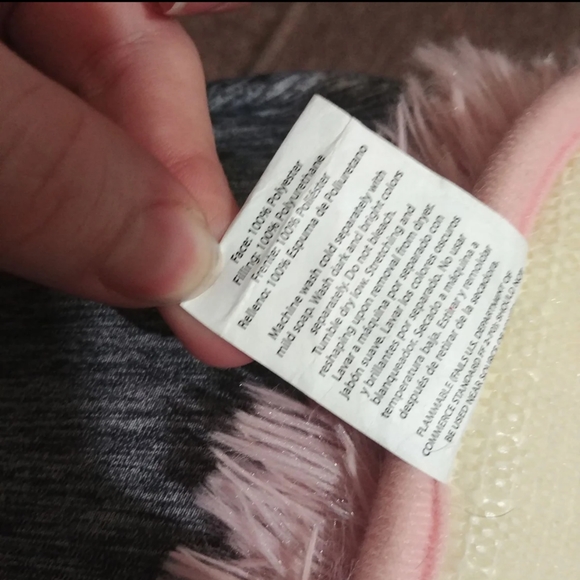 Mainstays // Bathroom rug faux fur furry fuzzy fuzz girly soft memory foam - Picture 4 of 5